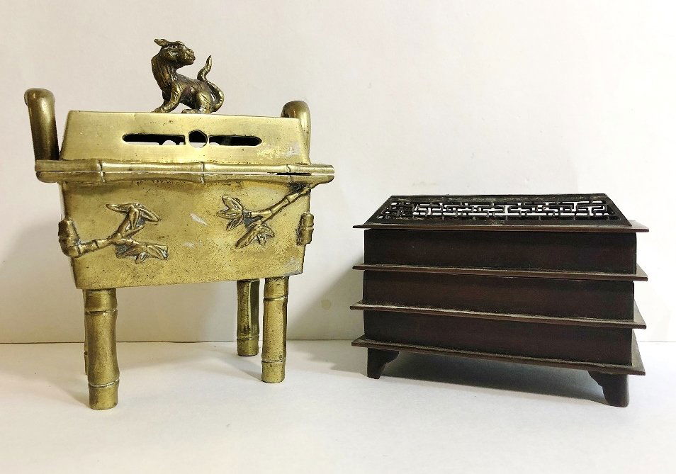 Two Chinese incense burners (1 of 9)