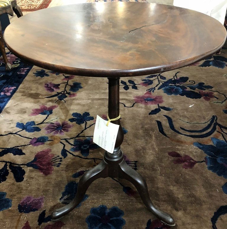 18th cent American table by Thomas Burling, Christie's (1 of 8)