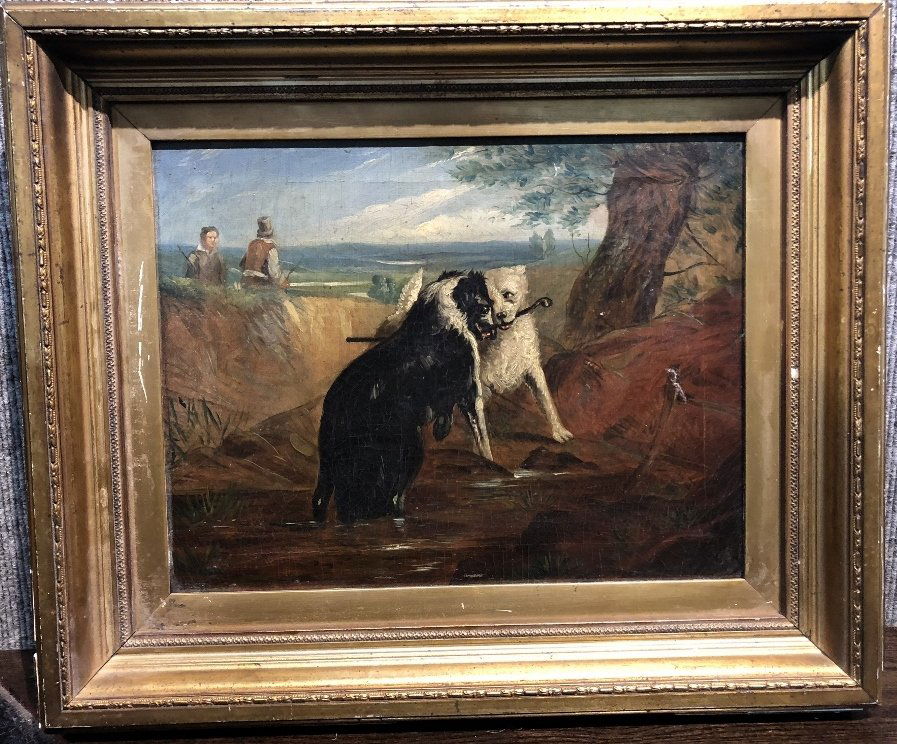 Painting of dogs by Samuel Henry Alken (1 of 6)