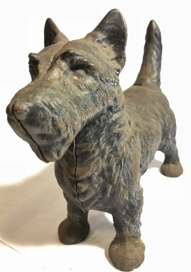 Cast iron Scottie doorstop (1 of 8)