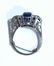 Natural sapphire art deco diamond ring, c.1925,GIA - 9