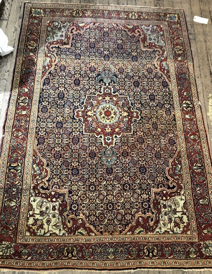 Antique Persian handmade carpet, c.1920 (1 of 5)
