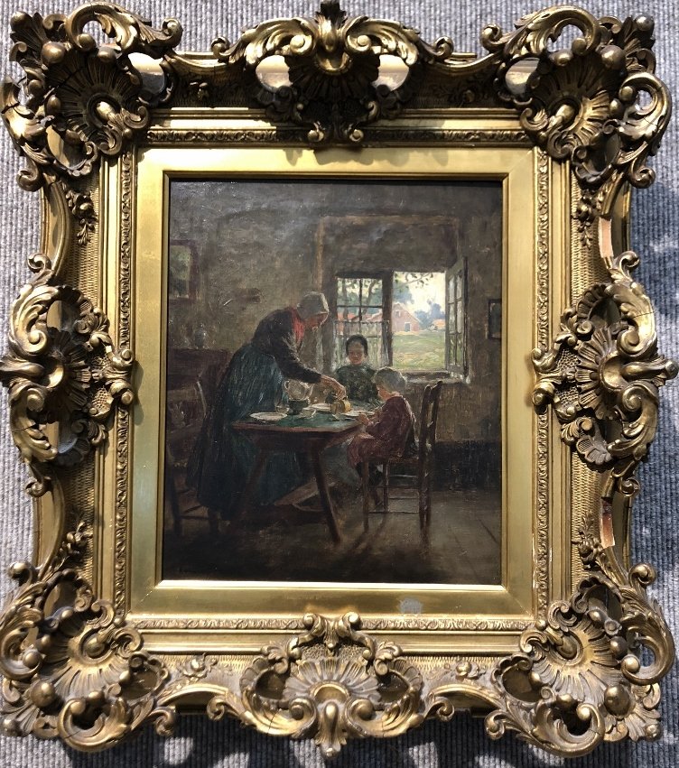 "Lunch at Grandmas" by Addison Thomas Millar (American) (1 of 8)