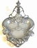 Art Nouveau silvered metal candy dish, c1900