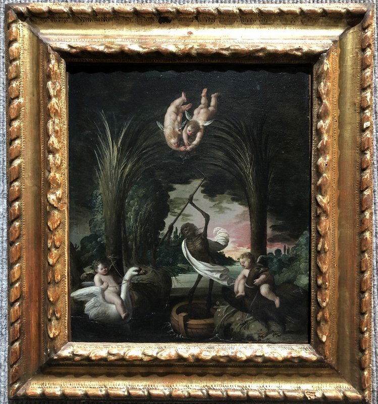 Allegory of Love, 16th century, oil on copper (1 of 14)