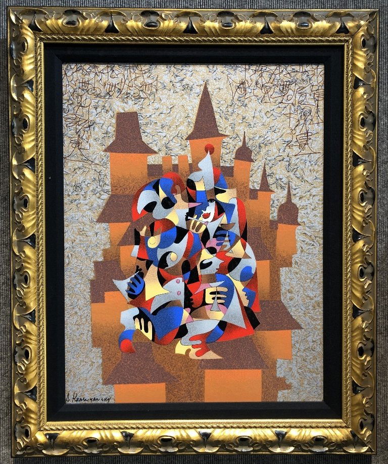 Serigraph by Anatole Krasnyansky(Ukraine) (1 of 7)