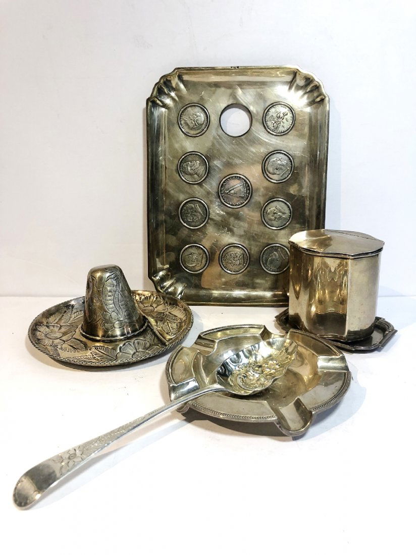 Miscellaneous silver items, 23.6 t. oz (1 of 20)