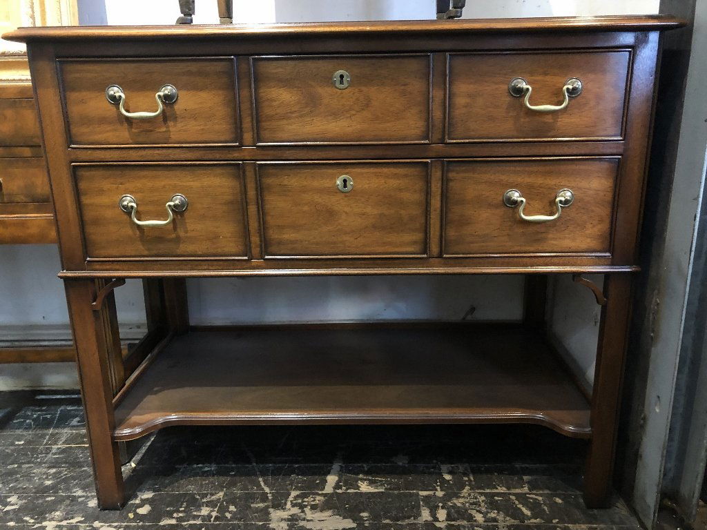 Small wood cabinet (1 of 6)