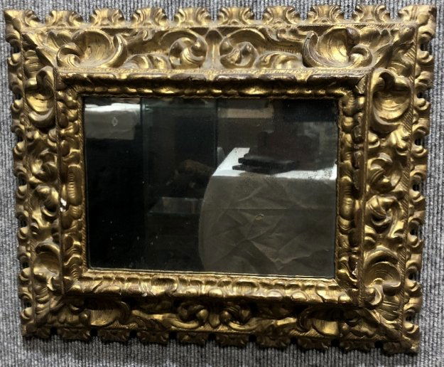 18th century gilt wood frame (1 of 6)