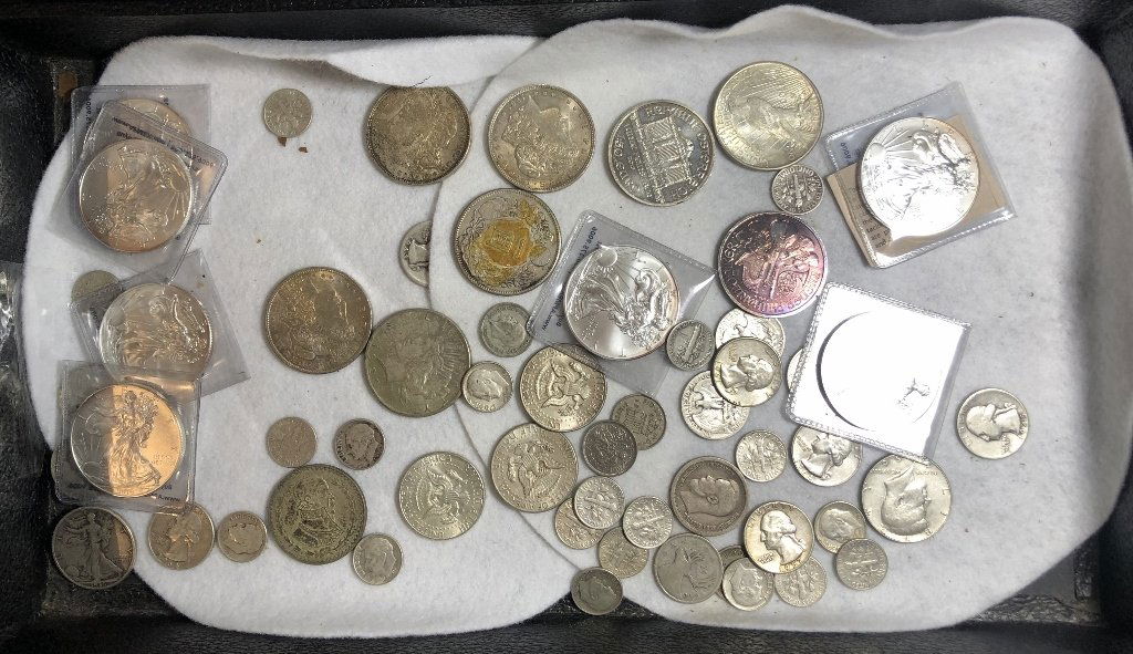 Silver coins, 22 t.oz (1 of 6)