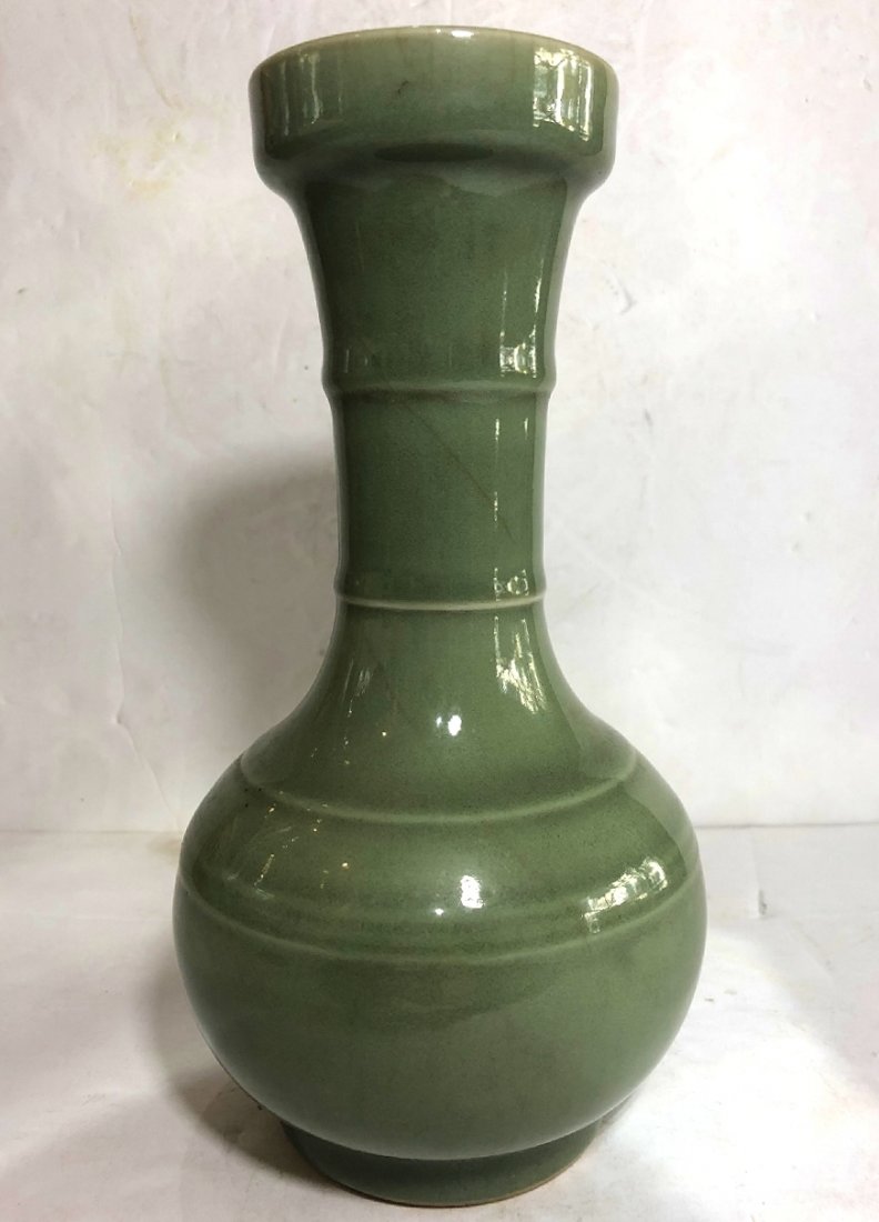 Chinese celadon vase, c.1900 (1 of 7)