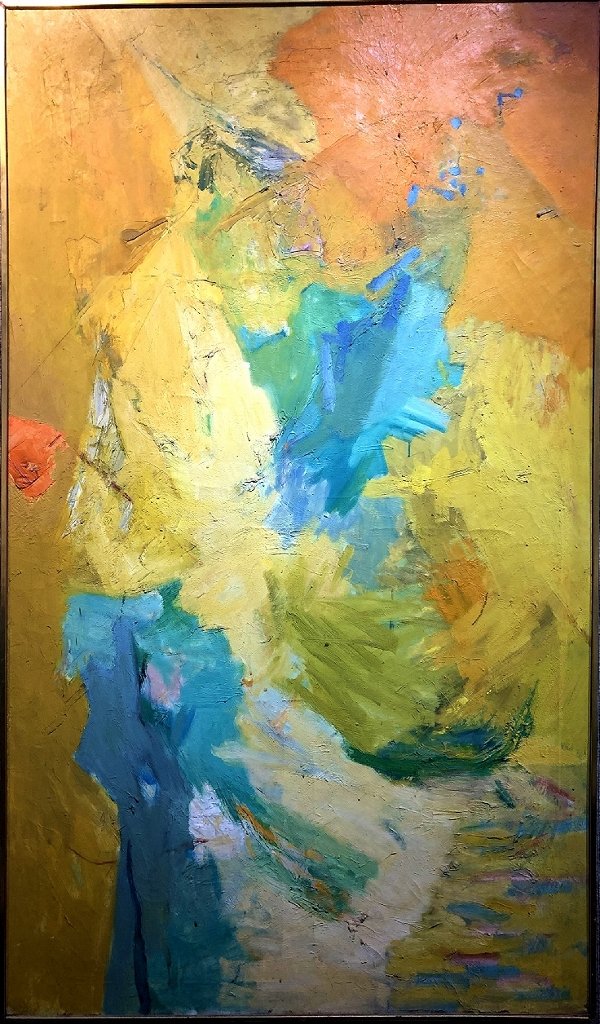 Large abstract painting by Friedman (1 of 11)