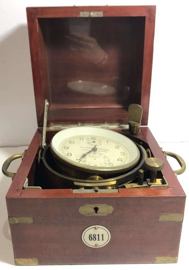 Ulysse Nardin ship clock, circa 1950/1965
