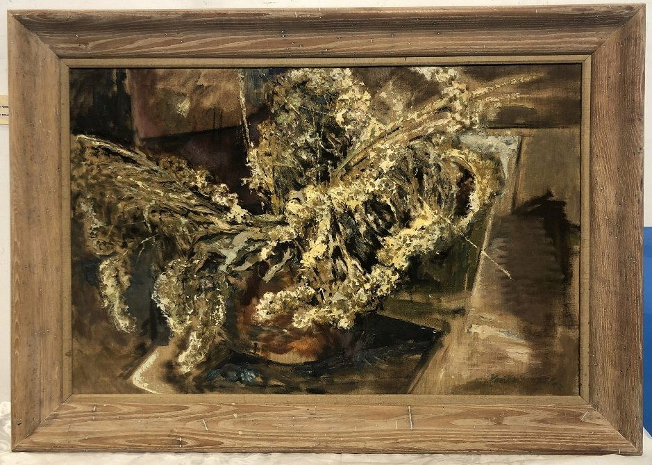 Painting by Xavier Gonzalez, "Bouquet for Ethel" (1 of 6)