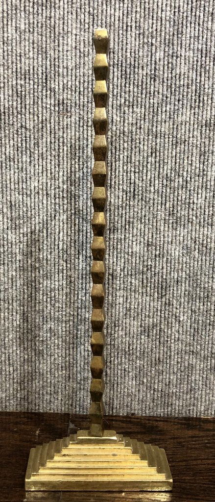 Gilt bronze sculpture,sgd Brancusi, numbered (1 of 7)