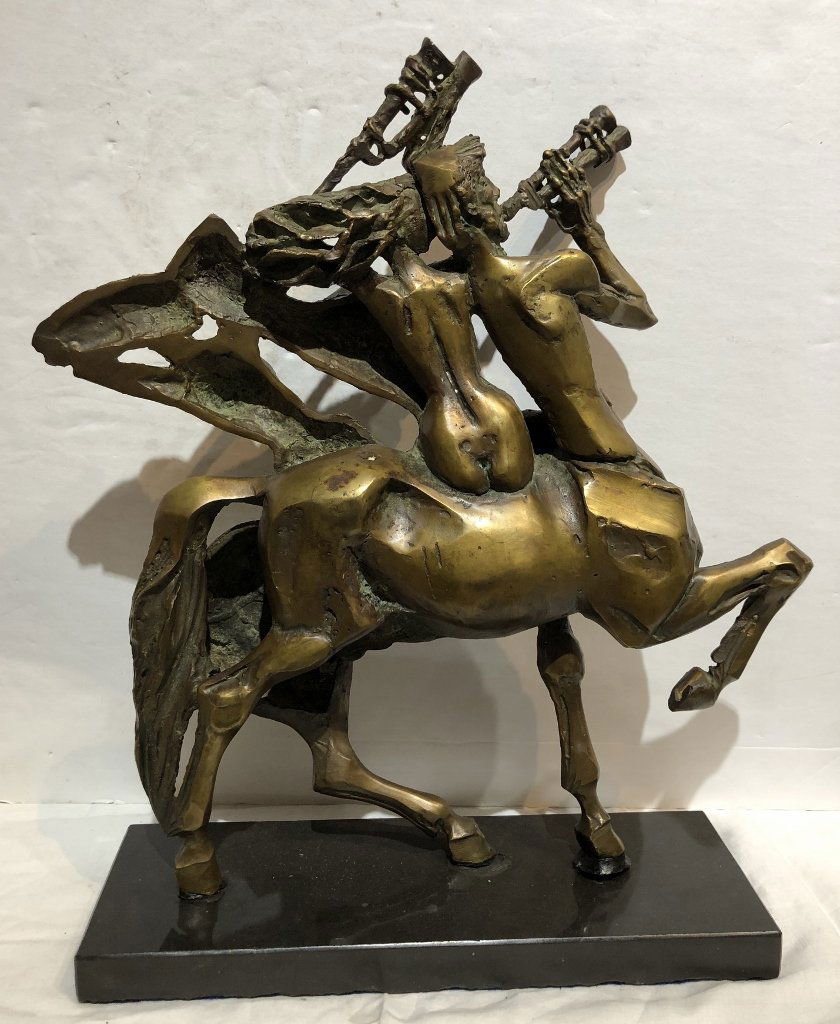 Modern centaur bronze, by Kassimir Yakov(Russian 20th) (1 of 7)