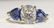 One 2.06 carat diamond & sapphire ring,GIA report - 2