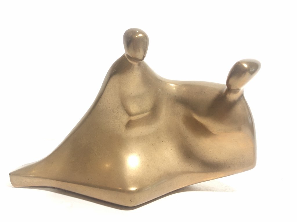 Mother and Child bronze by Joachim Berthold (1 of 6)