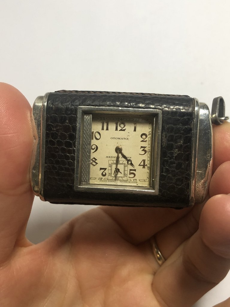 Hermes traveling watch, c.1930 (1 of 4)