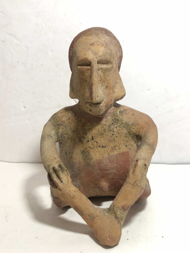 Colima pottery figure, Nina Meyer Estate (1 of 5)