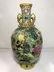 Green Chinese vase, with elephant head handles - 3