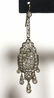 Diamond, gold and silver drop earrings, c.1925 - 2
