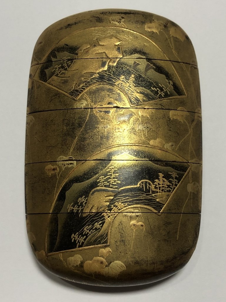 Japanese inro by Yutokusai, 19th century,2 x 3.inches (1 of 10)