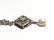 18k white gold diamond natural pearl necklace,c.1900 - 6