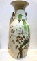 Chinese tall porcelain vase with handles, c.1900