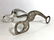 Fleming bridle bit w/sterling silver decoration,c.1945 - 2