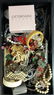 Costume jewelry in 2 trays - 2