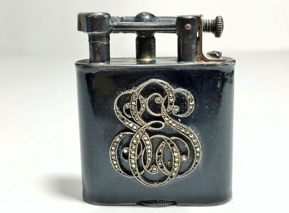 Sterling silver Dunhill lighter, c.1935 (1 of 7)