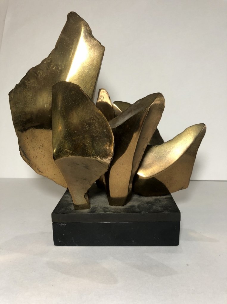 Abstract bronze by Antoine Poncet (1 of 7)