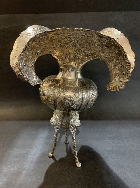 800 silver vase, Hanau, c.1930 26 t.oz (1 of 12)