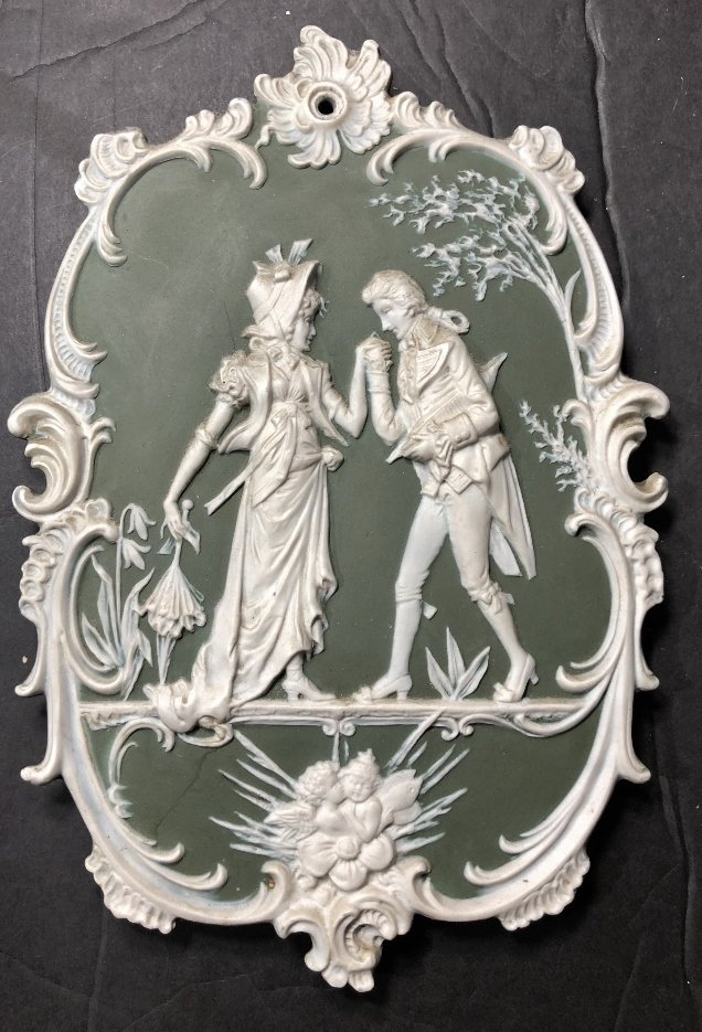 Jasperware plaque (1 of 5)