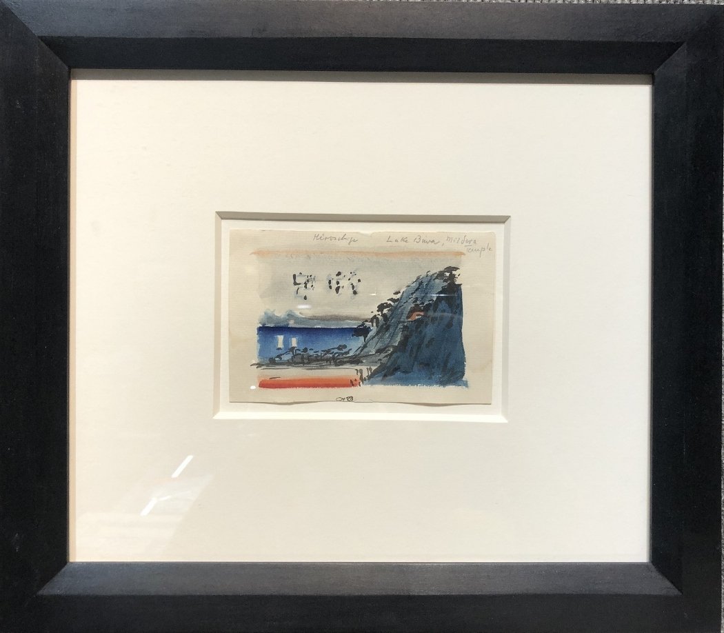 Watercolor of Temple by Oscar Bluemner (1 of 6)