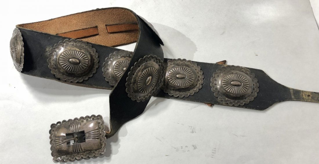 Silver conch belt, Sams Place (1 of 4)