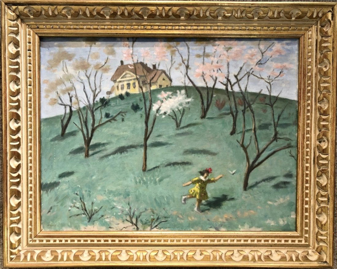 Hungarian painting by Adolf Fenyes (1 of 5)