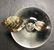 Cartier crystal apple with vermeil leaves - 3