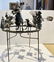 Xavier Gonzalez twisted metal candleholder, c.1970