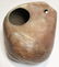 Wood bust of scholar, early shell form ceramic - 3