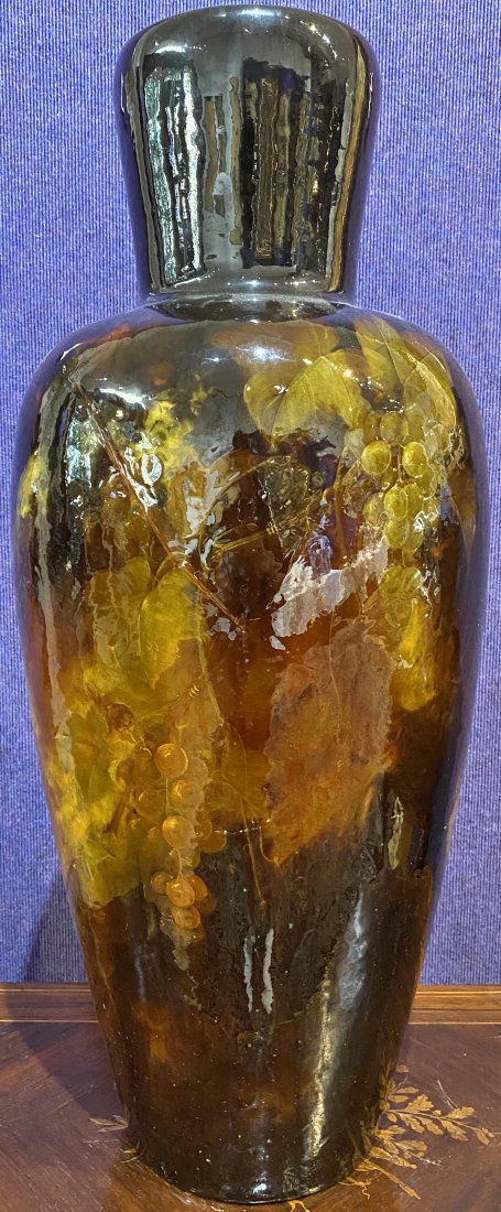 Tall Weller vase,c.1910, 29 inches high (1 of 6)