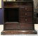 Chinese wood document box, c.1900 - 2