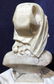 Alabaster bust of crying girl, c.1900 - 6