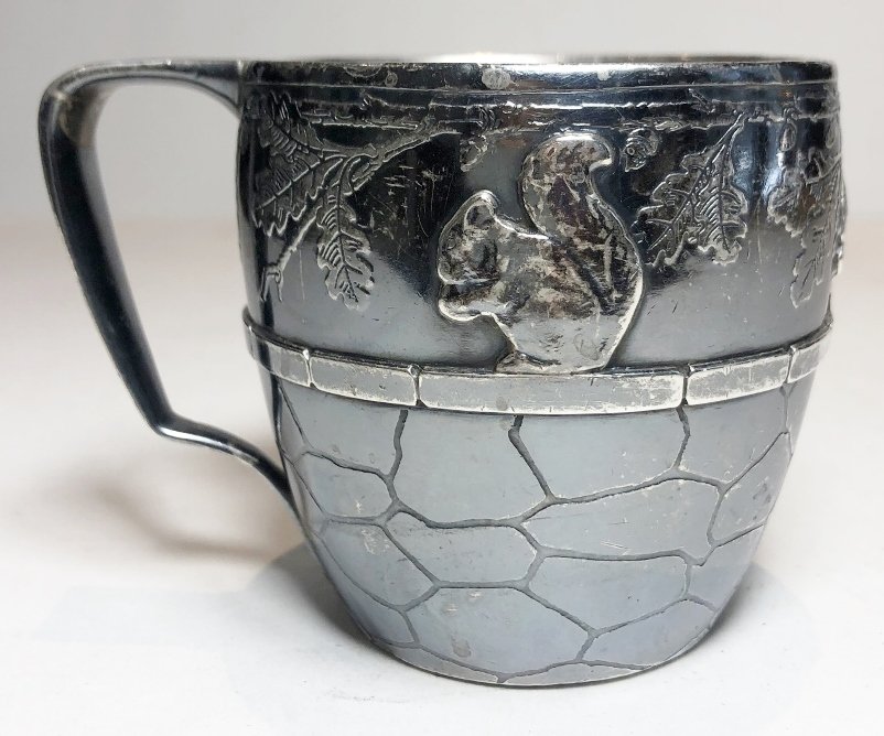 Tiffany & Co sterling baby cup,c.1900, 5.4 t. oz (1 of 10)