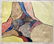 Monotype on paper by Karl Otto Knaths - 2