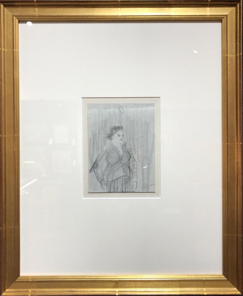 Draw of woman-Blue Granite-Henry Glintenkamp (1 of 7)