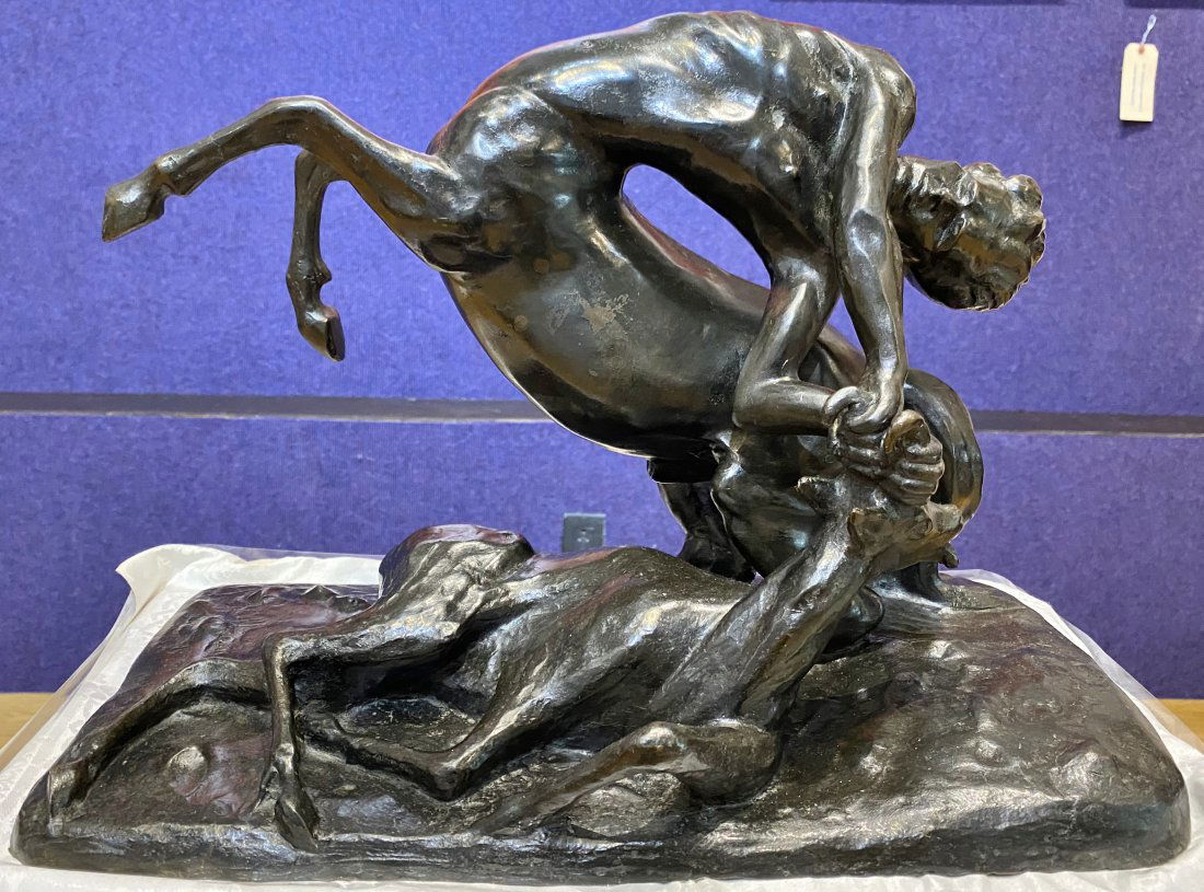 Centaur bronze by Giovanni Galleani, 1925. (1 of 7)