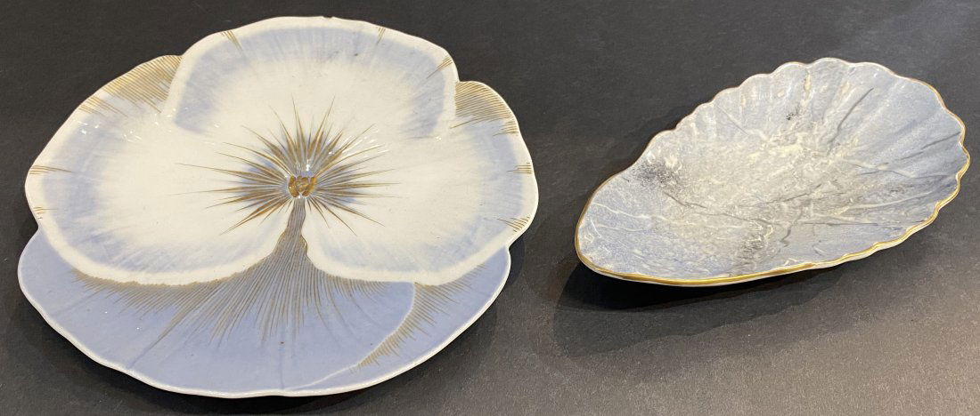 Two hand painted porcelain items, c.1900 to 1940 (1 of 10)