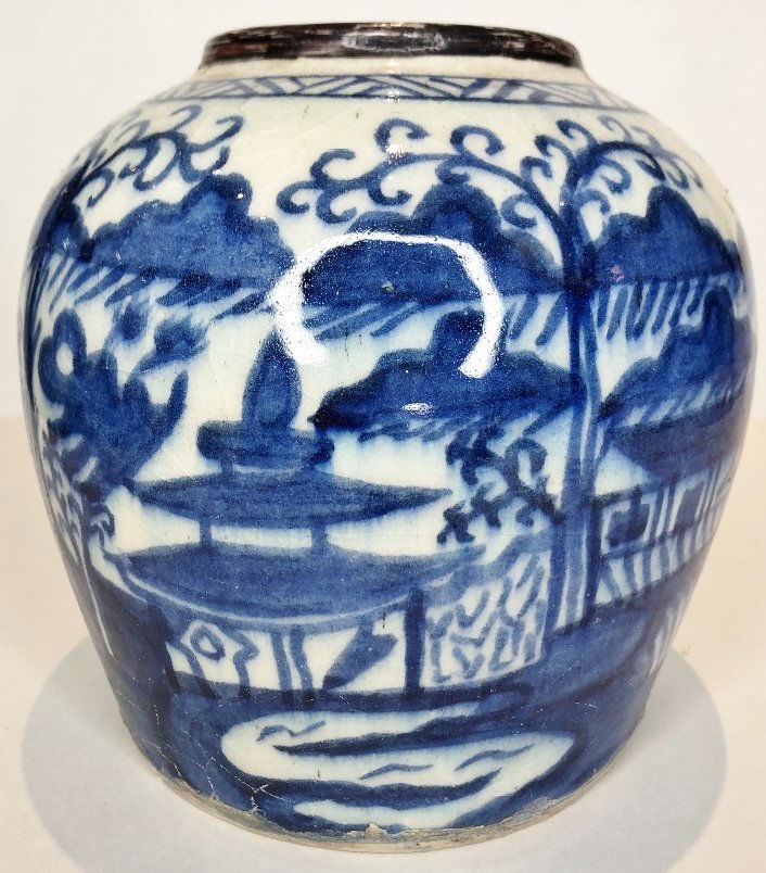 Chinese ginger jar without lid (1 of 5)